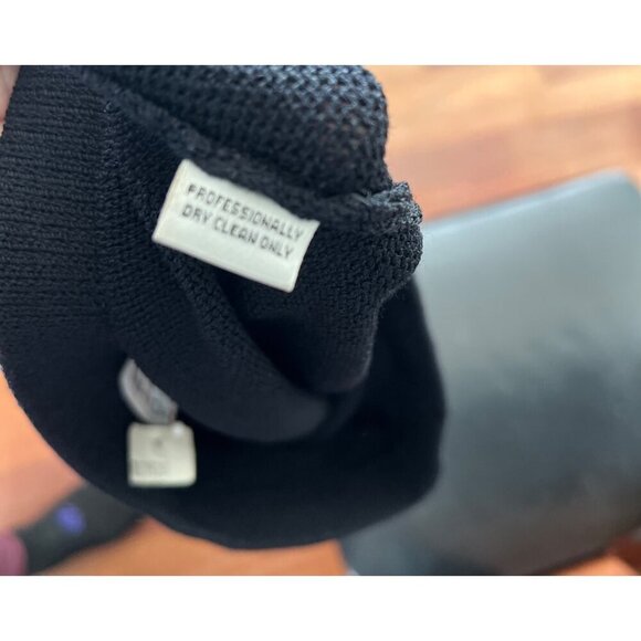 St. John Collection Black Knitted Pants Womens Size 10 Marie Gray Vintage READ - Picture 5 of 10